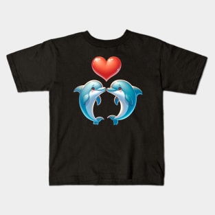 Dolphin Love Kids T-Shirt